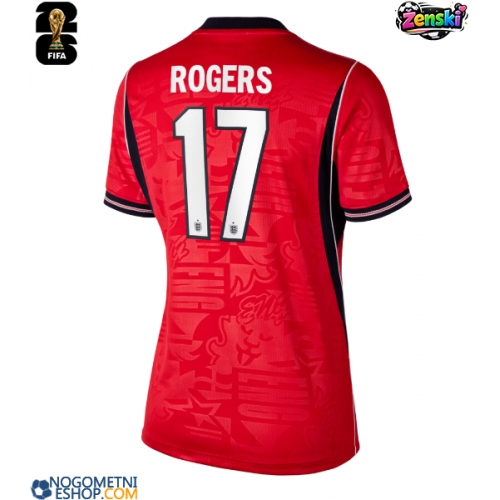 Ženski Nogometni dresi Anglija Morgan Rogers #17 Gostujoči SP 2026 Kratek Rokav